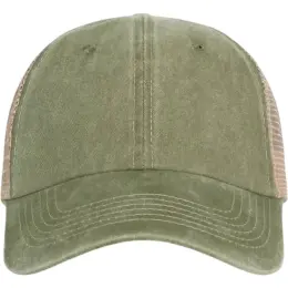 FWRD Camper Trucker Cap Olive-Khaki Front